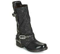 Airstep / A.S.98 Flat boots SAINT EC BUCKLE in Black 7.5