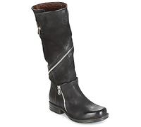 Airstep / A.S.98 Flat boots SAINT EC ZIP in Black 3.5