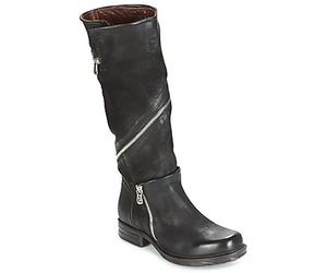 Airstep / A.S.98 Flat boots SAINT EC ZIP in Black 4