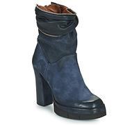 Airstep / A.S.98 Low Ankle Boots BLOC ZIP in Blue 7.5