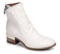 Airstep / A.S.98 Low Ankle Boots GIVE ZIP in White 6