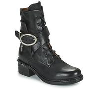 Airstep / A.S.98 Low Ankle Boots NOVASUPER LACE in Black 3.5