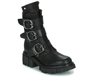 Airstep / A.S.98 Mid Boots HELL BUCKLE in Black 5