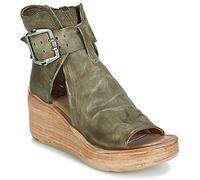 Airstep / A.S.98 Wedge sandals NOA BUCKLE in Kaki 4