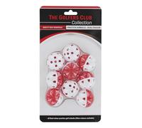 Brand Fusion The Golfers Club Air Ball White/Red Ball 9 Pack
