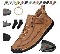 Airstride Safety Trainers Mens 2.0,AirStride 2.0 Safety Shoes-Complete Protection for Warehouse Workers,2026 New Non-tie Anti Smashing Anti StabComfortable Anti-Slip Safety Boots Shoes (Grau,10.5)