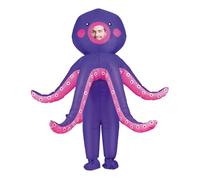 AirSuit® Inflatable Octopus Disguise for Adults | Animal | Adult Size 160 to 190cm | Fancy Dress Costume | 100% Polyester | Easy Durable | Inflatable System | OriginalCorner®