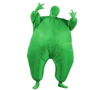 AirSuits Inflatable Fat Chub Suit Second Skin Fancy Dress Party Costume - GREEN