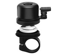 Airtag Bike Bell for Apple Airtag,Hidden in the Bell Mount,Bicycle Anti-theft Device,Suitable for Children's Bikes, Road Bikes, Mountain Bikes, Electric Bicycle,Black (1Pcs)