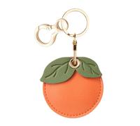 Airtag Case with Key Ring, Scratch Resistant and Anti-Lost Design for Apple Air Tags-Leather Holder Case with Keychain for Keys, Handbag, Dog Collar, Luggage