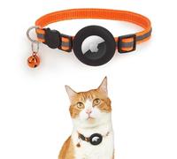 Airtag Holder for Cats - Durable & Adjustable Pet Collar Accessory, Anti-Loss Tracker Case for Apple AirTag, Perfect for Cat & Small Dog Tracking, Secure & Lightweight Design