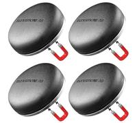 AirTag Magnetic Case Aero (4 Pack) - TagVault™ - The Aerodynamic AirTag Magnetic Case | Ultra-Strong Oversized Neodymium Magnet, Discreet, Easy Screw-On Design | Elevation Lab