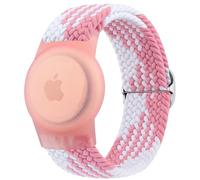 Airtag Watch Strap for Kids, Air-Tag 2nd & 1st Gen Wristband Holder for Apple Item Finder, Stretchy Adjustable Bracelet for Child Boys Girls