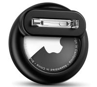 AirTags-1 Pack Apples Kids Hidden Case,for Apple AirTags Holder Tracker with Safety Pin, Anti-Lost for Kids, Baby, Elderly, Luggage, Shoe, Clothes, Backpack - Black