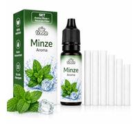 Airtaste® Aroma Refill Set Mint - 10 ml Aroma + 3 Filters for Individual Taste Intensification - Long-Lasting Taste & Flexible Dosage - Suitable for All Airtaste® Models