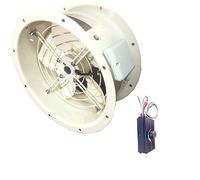 Airtech Commercial Axial Extractor Sucker Canopy Cased Fan + Fan Speed Controller (2000W) (4POLE-500MM + Fan Speed Controller)