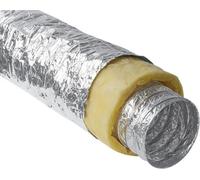 Airtech-Uk 4-Inch Insulated Flexible Ventilation Duct Hose - 100mm X 5M - Exhaust Hose For Heating, Cooling, And Air Conditioning