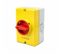 AirTech-UK 40A Ac Isolator Switch Ip66 Weatherproof 415V Rotary
