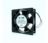 AirTech-UK Axial Cooling Fan Motor - High-Performance AC 220-240V Fan for Ovens,Fridges and Ventilation-Reliable and Durable Motor with Sintered Iron Sleeve Bearing-Compact Size (120mm x 120mm x 38mm)