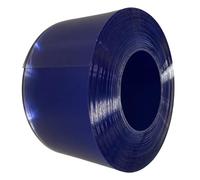 AirTech-UK Clear Flexible PVC Door Strip Curtain 100/200 / 300 mm Wide (200mm x 2mm x 25m Roll)