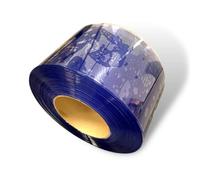 AirTech-UK Clear Flexible PVC Strip Curtain for Doors Roll - Durable, Phthalate-Free, UV-Stabilized - Available in 100/200/300mm Widths (100mm x 2mm x 10m)