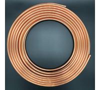 AirTech-UK Copper Tube Coil 5/8" x 15m 22G - Premium Grade Copper Tubing for Refrigeration and Air Conditioning Systems