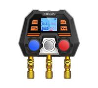 AirTech-UK Elitech Ms-100 Plus Digital Manifold Gauge For Hvac & Refrigeration