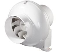 Airtech-Uk In-Line Centrifugal Fan For 100mm / 4 Inch Ducting With Mounting Bracket Bathroom Inline Extractor Fan Exhaust Fan