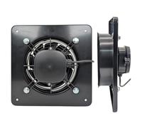 AirTech-UK Industrial Axial Extractor Fan 4 Pole Heavy Duty Low Noise Commercial Exhaust Ventilation Fan for Warehouse Garage Kitchen Restaurant 200mm (8")