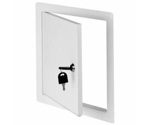 AirTech-UK Metal Access Door Panel with Key Lock 500x500mm (20x20inch) Access Inspection Hatch