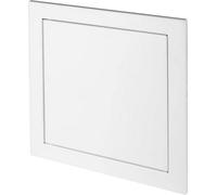 Airtech-Uk Metal Inspection Door With Push-To-Open Access Inspection Hatch Revision Door Galvanized Steel (200 X 250 mm)