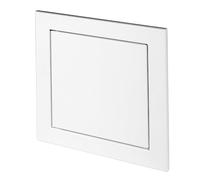 AirTech-UK Metal Inspection Door with Push-to-Open Access System Inspection Hatch Revision Door - Easy Installation and Galvanized Steel Build for Unmatched Durability (150 x 200 mm)