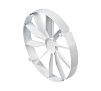 AirTech-UK Non-Return Valve Backdraught Shutter - Available for Fans Sizes: 100mm, 125mm, 150mm - Prevent Backdraft in Ventilation Systems (150MM)