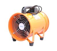 AirTech-UK Portable Blower Commercial Ventilation Axial Metal Exhaust Blower Fan Industrial Extractor Workshop Fan 8"/10"/12"/16" (16")