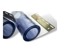 AirTech-UK PVC Strip Curtain Heavy Duty Warehouses 3mm x 300mm Wide Various Size (2.5mt long)