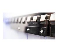 AirTech-UK PVC Strip Curtain Heavy Duty Warehouses 3mm x 300mm Wide Various Size (4.5mt long)