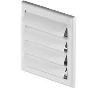 AirTech-UK Wall Gravity Flaps 190mm x 190mm Ventilation Grill - Backdraft Shutter, Ducting Cover