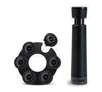 Airtender - Vacuum Pump Wine Preserver - with 6x Reusable Vacuum Sealer - Wine Stopper for Storing Wine Longer and Preserving Taste