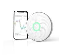 Airthings 2950 Wave Radon - Smart Radon Detector with Humidity and Temperature Monitor, Accurate and Easy to Use, Cable-Free