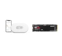 Airthings 2960 View Plus - Radon and Air Quality Monitor with PM 2.5, CO2, VOC & Samsung 980 PRO M.2 NVMe SSD (MZ-V8P2T0BW), 2 TB, PCIe 4.0, 7,000 MB/s Read, 5,000 MB/s Write