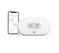 Airthings View Radon 2989 - Radon Monitor (Radon, Humidity, Temperature) with WiFi Connection, Hub Functionality andamp, Calm Tech Display