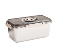 Airtight Bread Box, Stainless Steel Food Storage Container, Large Keeper