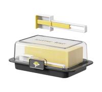 Airtight Butter Dish With Lid - 200G Large Capacity Dairy Spread Keeper | Extender For Countertop And Refrigerator, Butters Keepers: Sealed Container Fors Soft Or Cold Butter