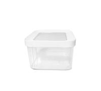 Airtight Cereal Containers Storage Sealed Cans For Grains And Miscellaneous Grains Transparent Plastic Kitchen Food Grade Nut And Oat Storage Cans Kitchen Pantry Vacuum Containers for (A, One Size)