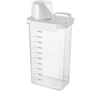 Airtight Detergent Dispenser - Multi-Purpose Washing Powder Container with Lid - Laundry Room Accessory (2300ML)
