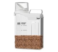 Airtight Dog Food Storage Container: Large Pet Food Dispenser with Measuring Spoon, Dry Food Container | Dogs, Cats, Anim