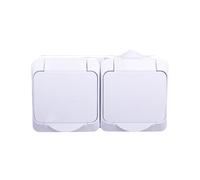 Airtight Double Socket with/u Flap and Cedar Plus WDE000522