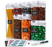 Airtight Food Storage Containers - Premium Kitchen Storage Containers for all your Pantry Storage needs - Pasta Storage, Spaghetti Storage, Flour Storage - BPA free food storage