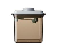 Airtight Formula Container, Large Storage Capacity, 15.1x12.1x15.9cm, Pop-Up Milk Powder Container, Formula Dispenser, Travel-Friendly Design, for Nursery Kitchen Pantry Travel