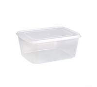 Airtight Kitchen Storage Box Stackable Food Containers for Organized Refrigerator (M 2000ml)